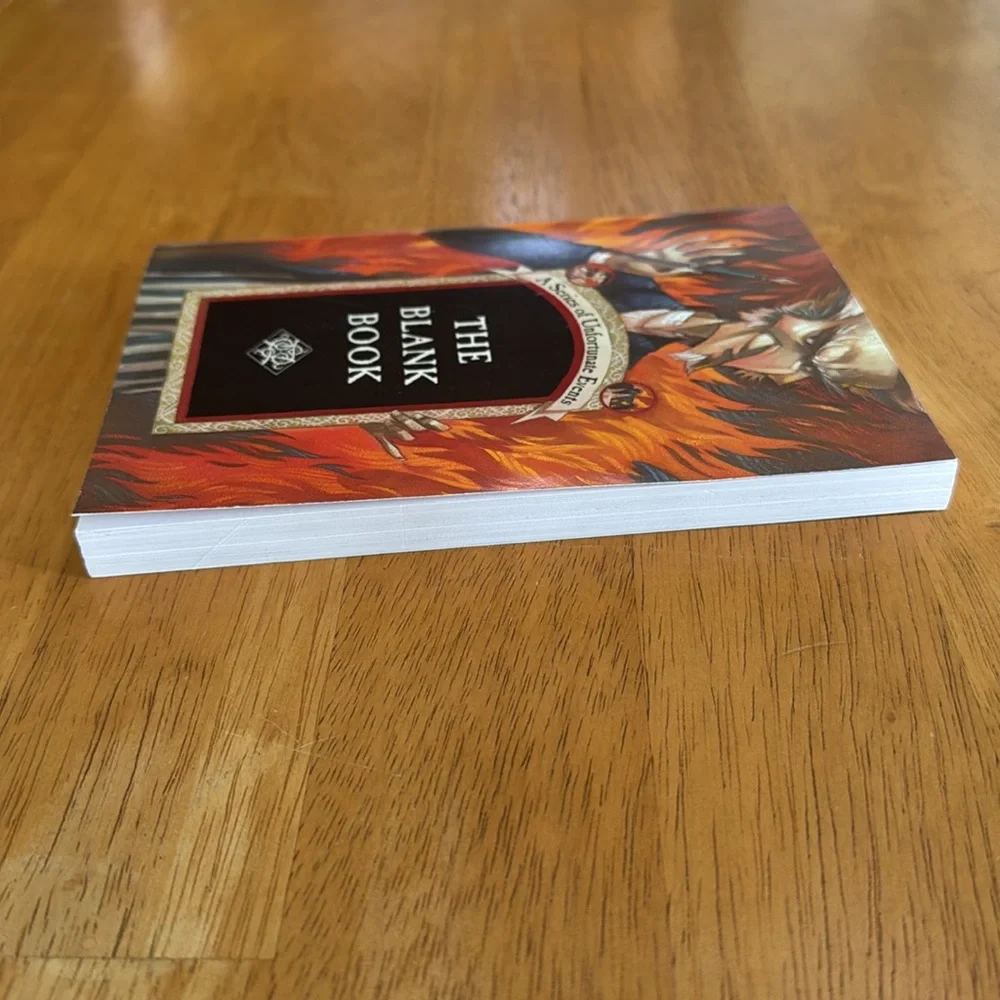 ✋New A Series of Unfortunate Events The Blank Book Paperback